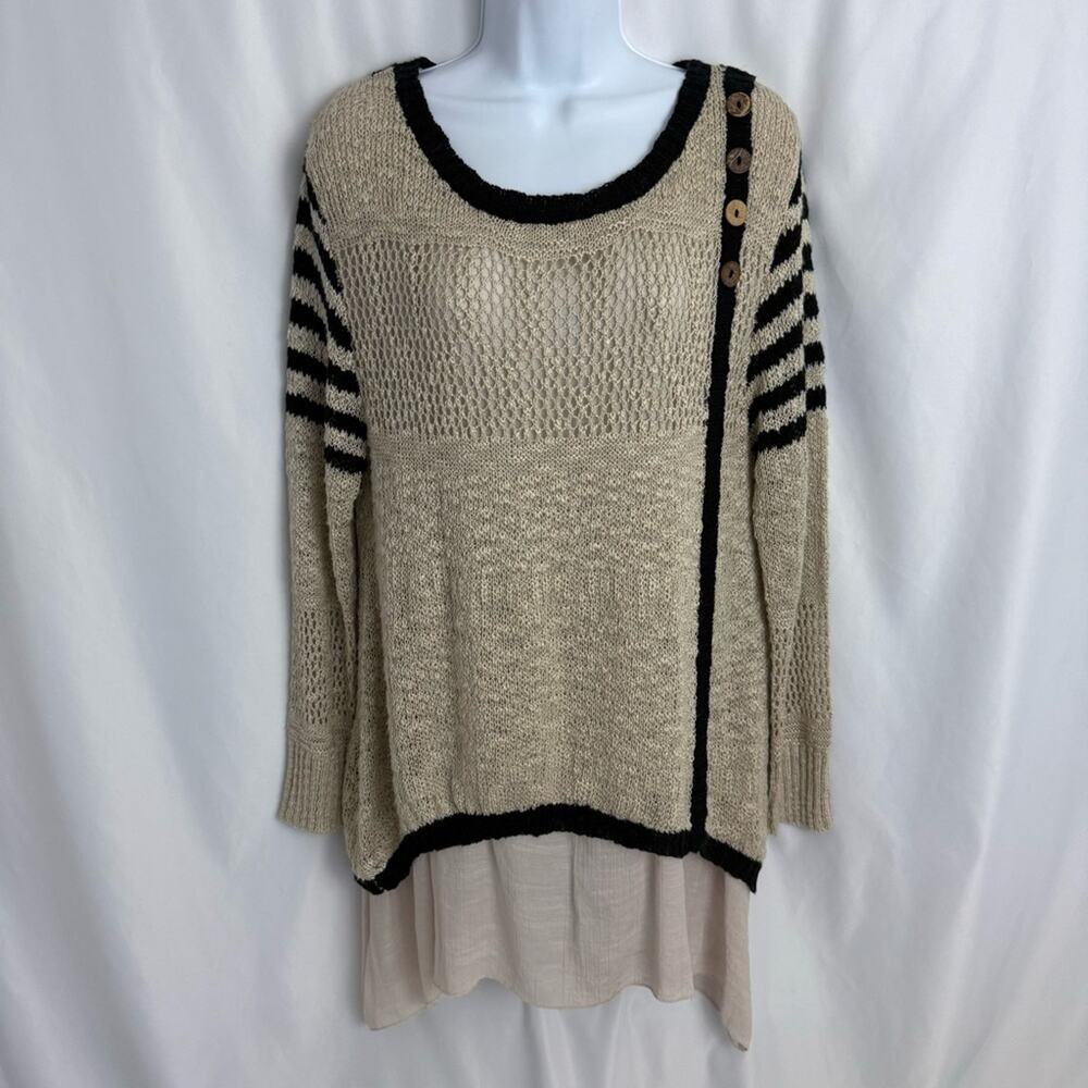 Selfie Couture Lightweight Tunic Sweater Size Smalll